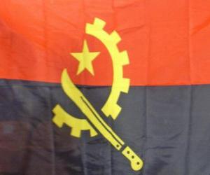 yapboz Angola Bayrağı